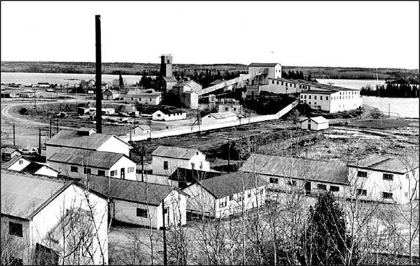 historical photo of the san Antonio mine